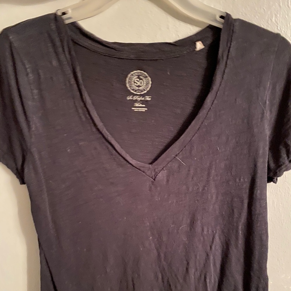 Black v neck